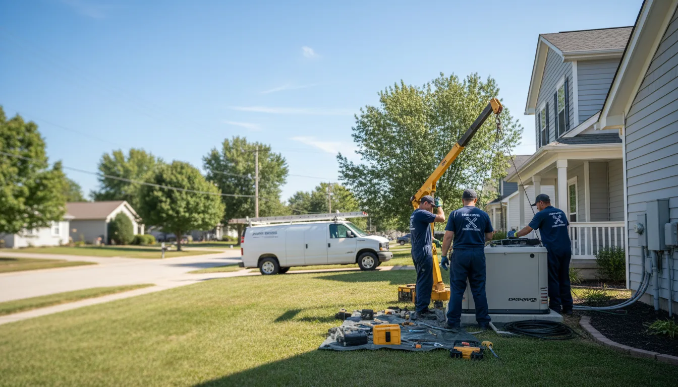 Generator Installation in Rogers, TX near me